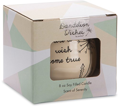dandelion wishes candle